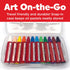 Faber-Castell Blendable Oil Pastels In Durable Storage Case- 12 Vibrant Colors - Non-Toxic Pastels for Kids...