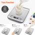 AccuWeight 211 Digital Kitchen Food Scale for Cooking Baking Coffee Scale 5000g by 1g with Tare and LCD Display Food Weight Scale, 8.11×6.42×1.18"...