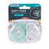 Dr. Talbot's Soft-Flex Orthodontic Pacifiers 6-12 Months, Aqua/White, 2 Pack...