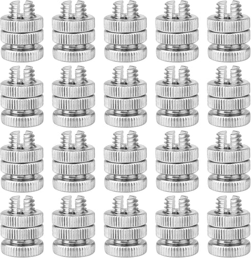 20 Pieces Split Bolt Joint Clamp Wire Connector Electrical Fence Connector Aluminium Alloy for Multiple Electric Fence...