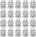 20 Pieces Split Bolt Joint Clamp Wire Connector Electrical Fence Connector Aluminium Alloy for Multiple Electric Fence...