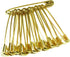 Gold Plated Safety Pins for Home Office Use Art Craft Sewing Jewelry Making (38mm - 240pcs)...
