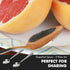 Chef Craft Select Serrated Grapefruit Spoon, 9 inch 2 piece set, Stainless Steel...