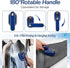 Mini Steam Iron, Travel Steamer for Clothes Portable Mini Iron, Portable Steamer for Dry and Wet Ironing, 970W Handheld Steamer 180° Rotatable Gar...