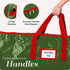 Handy Laundry, Christmas Tree Storage Bag - Stores 9 Foot Artificial Xmas Holiday Tree, Durable Waterproof Material, Zippered Bag, Carry Handles. ...