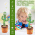 Dancing Cactus Talking Cactus Baby Toys Singing toys, Baby Cactus Repeating What You Say Baby Boy Toys Imitation Toys Glowing Musical Toys Childre...