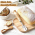 Bread Lame with 10 Pieces Replaceable Blades, Stainless Steel Bread Lame Knife with Wooden Handle, Sourdough Scoring Tool with Leather Protective ...