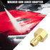 Pressure Washer Coupler/Outer Washer Gun Adapter Universal for Car/Durable Brass 1/2" / 1 Pcs Copper Tone...
