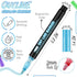 Double Line Metallic Outline Markers - 36 Vibrant Colors, Self-Outline Metallic Markers with Quick-Drying Ink, Double Line Metallic Markers for Ki...