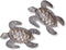 Sea Turtles, Beach Metal Art, Set of 2, Nautical Wall Hanging Figurines Home Decoration, Under the Sea Marine Life Animals, Handmade in Haiti 6 x ...