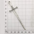 12pcs Craft Supplies Antique Silver Swords Knife Bookmark Charms Pendants for Crafting, Jewelry Findings Making Accessory for DIY Necklace Bracele...