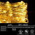 kemooie 2 Packs Solar String Lights, Total 200 LED 66FT 8 Twinkle Modes Warm White Solar Powered Fairy Lights, Waterproof for Outdoor, Tree, Garde...
