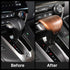 AntBooBoo for Honda CRV CR-V 2017 2018 2019 2020 2021 2022 Gear Shift Knob Cover Peach Wood Grain Interior Decoration for CR V (Gear Shift Knob Co...