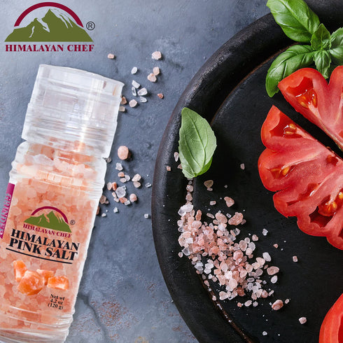 Himalayan Chef Himalayan Pink Salt Grinder-4.2 oz, (5303C)...