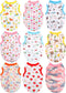 9 Pieces Small Dog Clothes Dog T-shirt Puppy Clothes Shirts Cute Print Pet Dog Shirt Small Dog Clothes Summer Pet Shirt Doggie Vest for Small Dogs...
