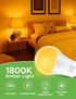 Sleep Light Bulb 100 Watt Equivalent 13W, Blue Light Blocking, 1800K Amber Color Light Bulbs, Therapy, A19 Warm Light Bulb for Healthy Sleep and B...