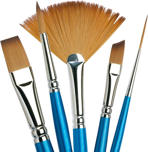Winsor & Newton Cotman Water Colour Series 888 Short Handle Synthetic Brush, SH #6...