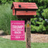 GAGEC Garden Flag Trump Take America Back 2024 Pink Glitter Flag Double Sided Outdoor Decor Yard Lawn Home Decoration 12.5 x 18 Inch...