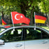 Angoily 12Pcs Sturdy Car Window Flagpoles, Car Flag Post Clips Only, Window Stabilizer Truck Flag Banner Holder Without Flag for Patriotic, Sports...
