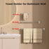 FORIOUS Towel Bar 7.3 Inch Center to Center, Brushed Nickel Bathroom Towel Rack 304 Stainless Steel, Wall Mounted Towel Holder for Bathroom, inclu...