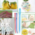 Y-Axis 24 Pcs Assorted Yarn Needles Bent Tapestry Needle Weaving Needle Darning Needles with Storage Box + Knitting Stitch Counter + Needle Thread...