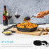 Dreamfarm Clongs Grippy Silicone & Stainless Steel Kitchen Cooking Tongs with Click-Lock Open & Close - 12" Black...