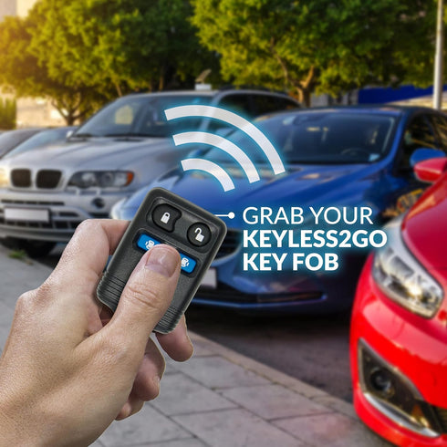 Keyless2Go Replacement for New Keyless Entry Remote Car Key Fob for Select Freestar Windstar Monterey Blackwood Vehicles That Use CWTWB1U511 (2 Pa...