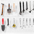 Pegboard Hooks Pegboard Accessories,4 inch,Pegboard Organizer Kit for Garage Organization,Tool Storage, 25 Pack...