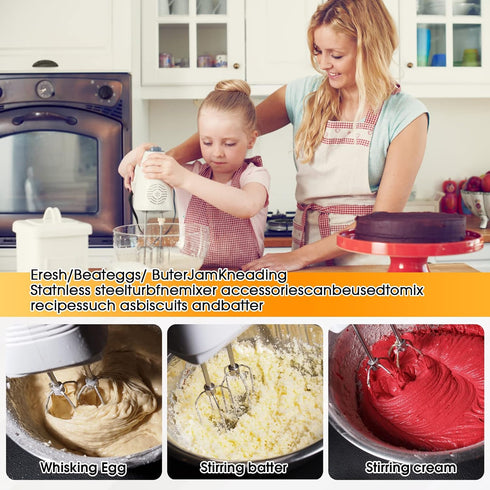Hand Mixer Beaters that works with KitchenAid KHM5APWH7...