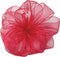 Offray Wired Edge Encore Sheer Craft Ribbon, 1-1/2-Inch Wide by 25-Yard Spool, Fuchsia...