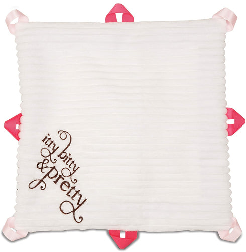 Pavilion Gift Company Lovie Baby Blanket, Strawberry Sundae, 13"...