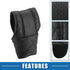 Car Shift Knob Cover Universal Vehicle Interior Shift Gear Cover Trim Accessories Decorative Faux Leather Black...