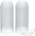 R-kay 6 Oz Clear Plastic Bowls - 50 Pack disposable bowls - Premium Hard Small Plastic Bowls - Heavy Duty Ice Cream Bowls Disposable Dessert Bowls...