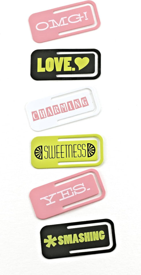 K&CompanySmash Scrapbook Metal Clips, Cutesy...