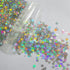 LoveOurHome 8 Colors Flower Chunky Glitter Flakes Holographic Floral Blossom Shaped Confetti Sequins Nail Sticker Accesories for Resin Crafts Acry...