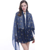 Swallow Bird Print Women's Scarf Shawl Wrap Lightweight...