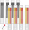 2.8 mm Pencil Refills for Carpenter Mark Pencils, Solid Deep Hole Mechanical Construction Pencil Replacements, Pencil Refills for Woodworking Scri...