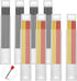 2.8 mm Pencil Refills for Carpenter Mark Pencils, Solid Deep Hole Mechanical Construction Pencil Replacements, Pencil Refills for Woodworking Scri...