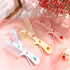 Small Cute Hair Comb,2 Piece Mini Hair Comb Set Fine Tooth Rat Tail Comb Portable Anti-Static Plastic Hairdressing Comb Hair Comb Gift For Wet And...