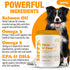 Salmon Oil for Dogs Skin and Coat by Larry | Dog Supplements for Itchy Skin & Allergy Relief | Omega 3, 4, DHA, & EPA for Skin, Coat, Bone, & Join...