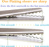 Hui Tong Strong & Sharpe Pinking Shears,Pinking Shears Scissors for Fabric, Serrated and Scalloped Scissors Fabric,3mm,5mm,7mm (Scalloped 7mm)...