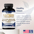 Lutein and Zeaxanthin Supplements - Eye Health Vitamins - Astaxanthin, Omega 3, Resveratrol, Bilberry, Lycopene, Quercetin, Ginkgo Biloba, Vitamin...