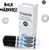 Crayola Washable Markers - Black (12ct), Kids Broad Line Markers, Bulk Markers for Classrooms & Teachers...