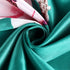 DRESHOW 35” Large Square Satin Head Scarf - 4Pcs Silk Accessories Classic Patterned Squares Beach Bandanas for Women...