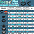 680 PCS Rubber Washer Assortment Kit 14 Size Water Hose Washers and 18 Size Nitrile O Ring Washers Set for Outside Faucet Spigot Garden Hose Press...