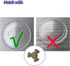 2 Pcs 0.59" Microwave Turntable Coupler, Microwave Oven Turntable Roller Guide Support with"D" Port, (Shaft Length:0.59" / 16mm)...