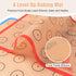 Silicone Baking Mat Macaron - Set of 3 (2 Half Sheet Liners and 1 Quarter Sheet), Non Stick Silicon Cookie Oven Liner For Macaroons, Bake Pans, Pi...