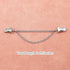 Chain Collar Pins Lapel Pins Cardigan Clips Sweater Guard Dress Cinch Clip Cape Cloak Clasp Brooches...