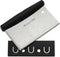 Checkered Chef Dough Scraper And Chopper - Pastry Cutter, Icing Smoother, Bench Scraper Knife Stainless Steel With Plastic Cover...