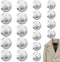 20 PCS Metal Blazer Button Set, Silver White Buttons, Replacement Jeans Buttons, Women's and Men's Jeans Clothing Supplies...